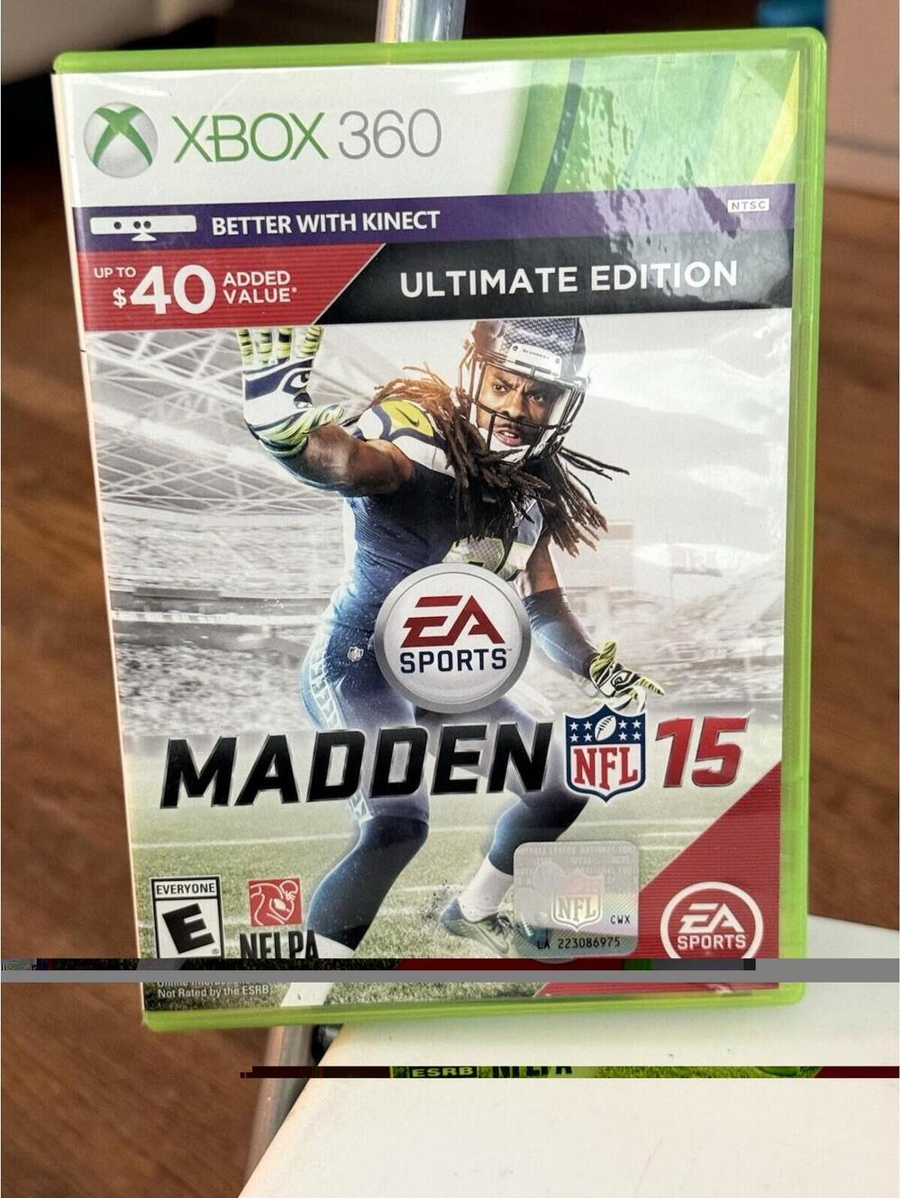 Madden NFL 15 (Xbox 360, 2014)  Good Condition